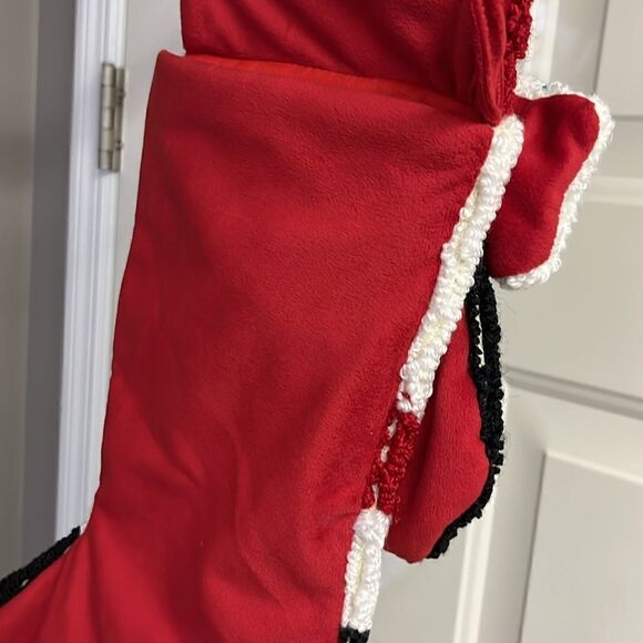 Dalmatian Dog Puppy Christmas Rug Hook Stocking 3D Latch Hook Plush - Picture 12 of 16